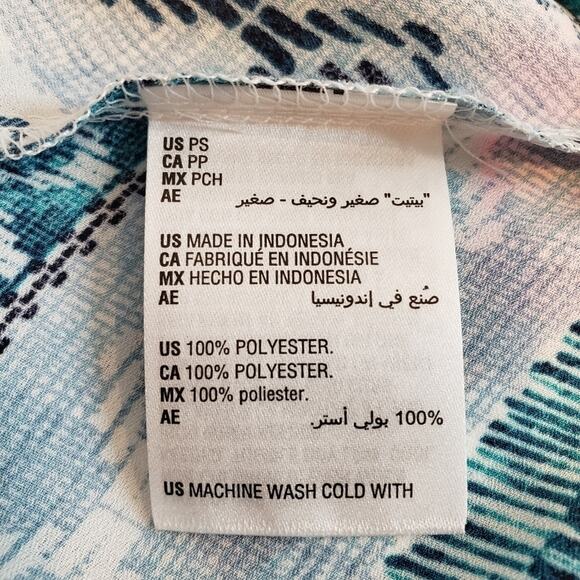 Style & Co Women's Boho Scoop Neck Peasant Tank Blouse Small Petite - Picture 7 of 9